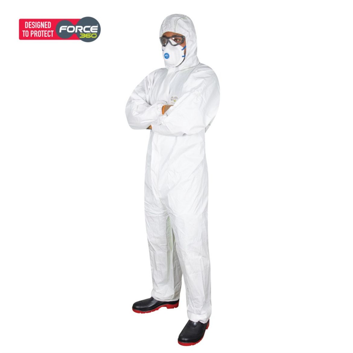 Picture of Force360 Repel Type 5,6 Coverall White FPR Clothing