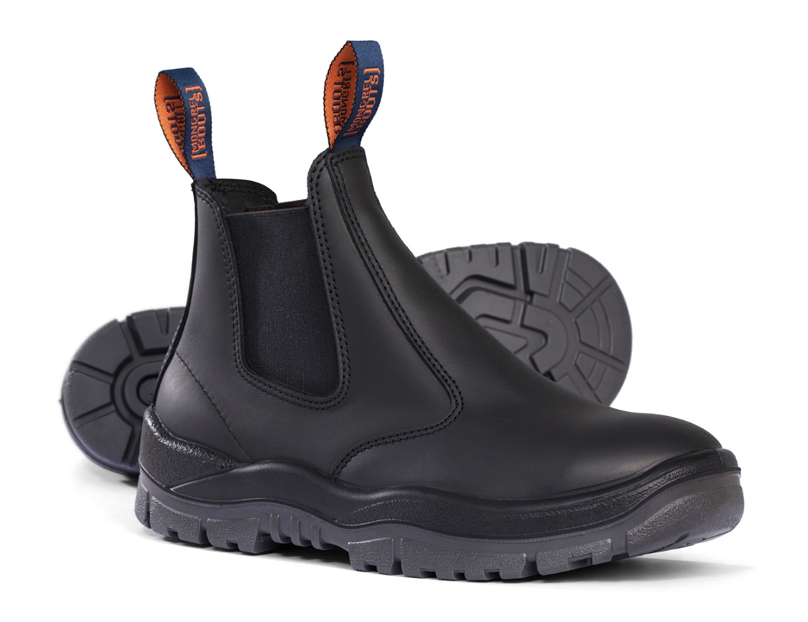 Picture of MONGREL Black Oil Kip Premium Elastic Sided Boot TPU/PU Sole