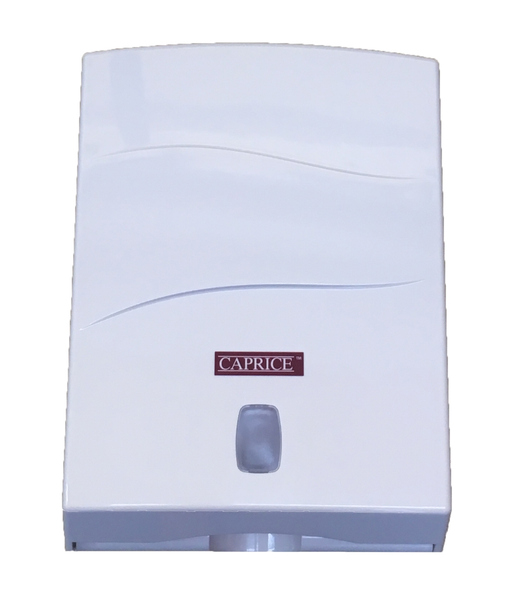 Picture of Caprice Interleaved Towel Dispenser ( White ABS Plastic ) 25x9CM