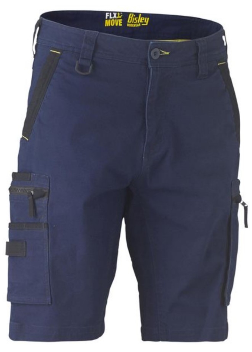 Picture of BISLEY Flx & Move™ Stretch Utility Zip Cargo Short 280gsm