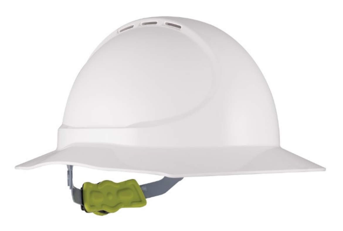 Picture of Force360 GT11 Type 1 ABS Vented Broad Brim Hard Hat with Ratchet Harness