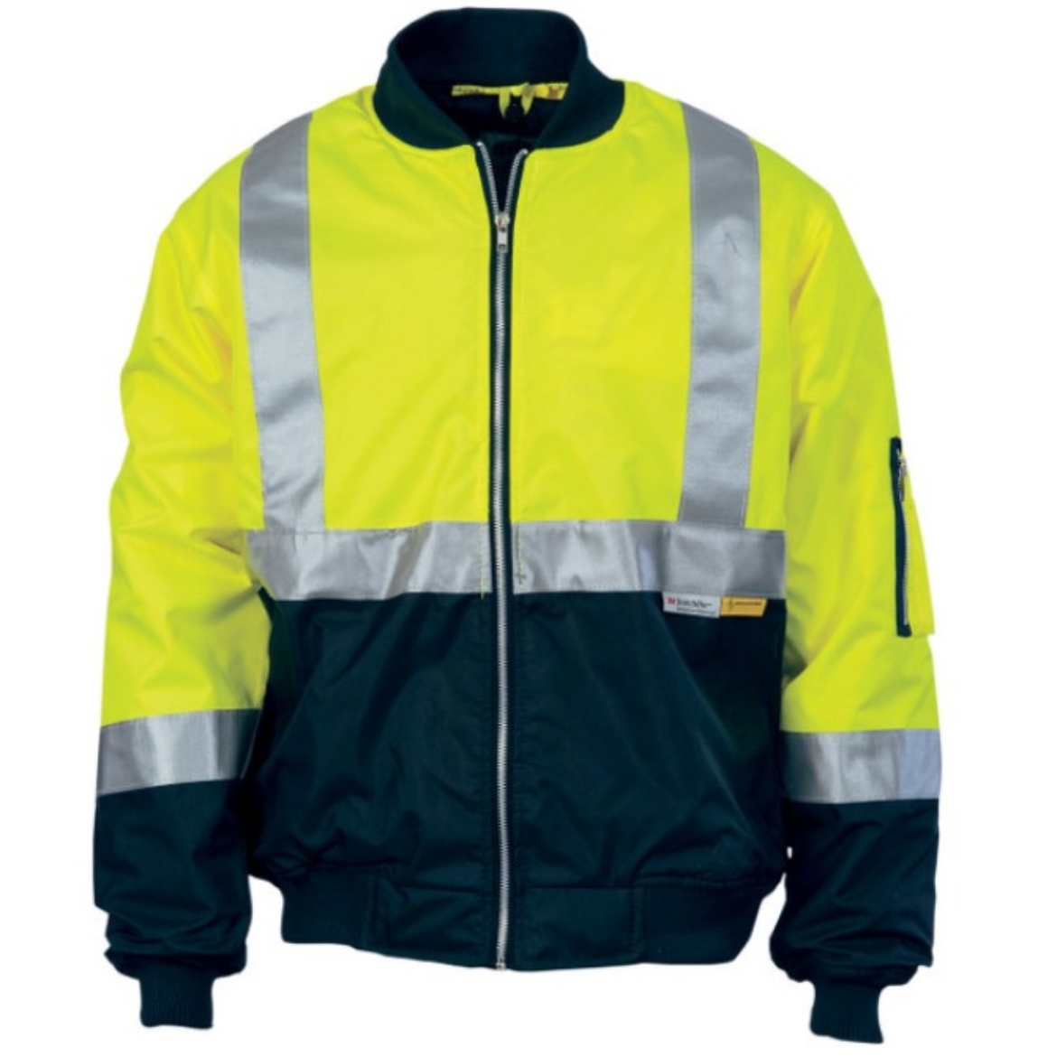 Picture of DNC Hi Vis 2 Tone Bomber Jacket with CSR R/Tape