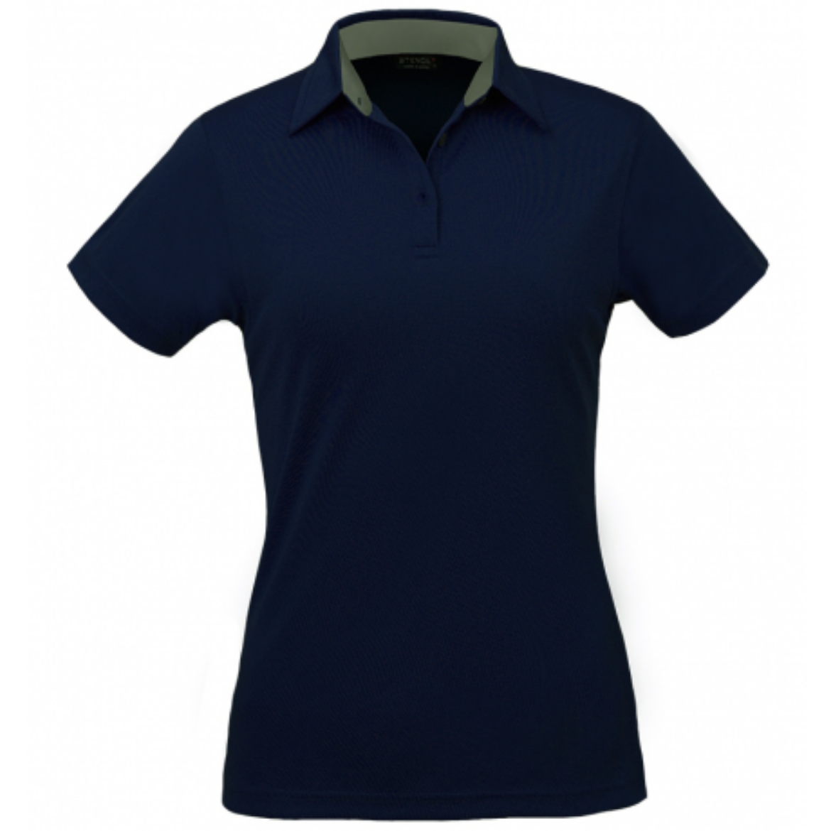 Picture of STENCIL Kahave Ladies S/S Polo 30% eco-friendly Coffee charcoal, 70% Cationic Polyester 200g
