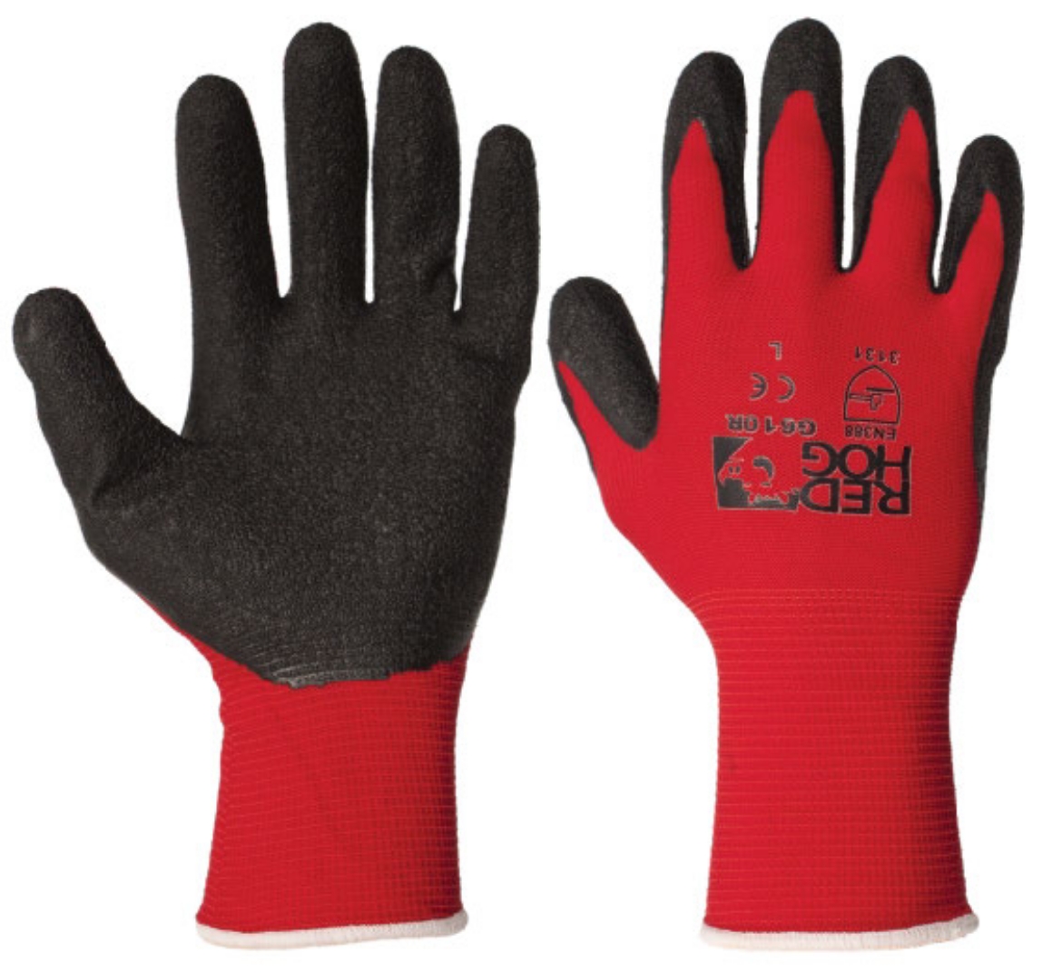 Picture of YSF Redbacks Nylon Latex Coated Gardening Gloves 3131X
