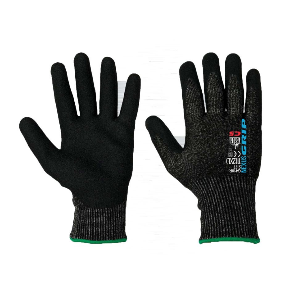 Picture of Nexus Grip C5 Sandy Nitrile Coating GLOVE EN388 Rating 4544