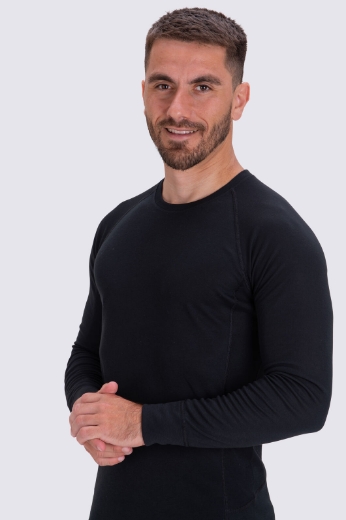 Picture of MACPAC Men's Geothermal Long Sleeve Top - Black
