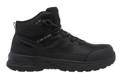 Picture of HARD YAKKA X Range Mid Composite Toe Safety Boot - Black