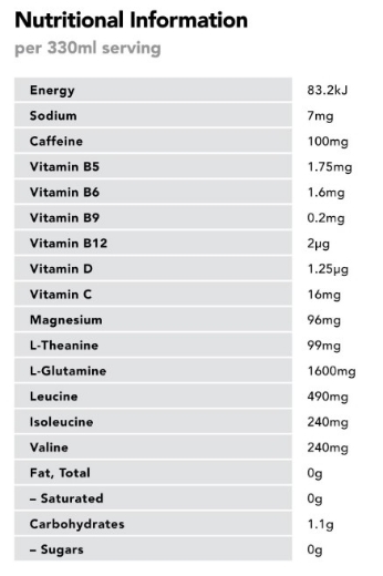 Picture of BODY ARMOUR Energy+ Zero Sugar Can 330mL