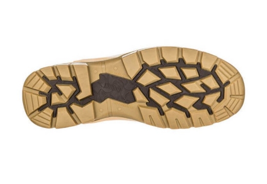 Picture of PUMA Conquest Safety Boot Wheat with Fibreglass Toe Cap Zip Side
