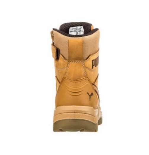 Picture of PUMA Conquest Safety Boot Wheat with Fibreglass Toe Cap Zip Side