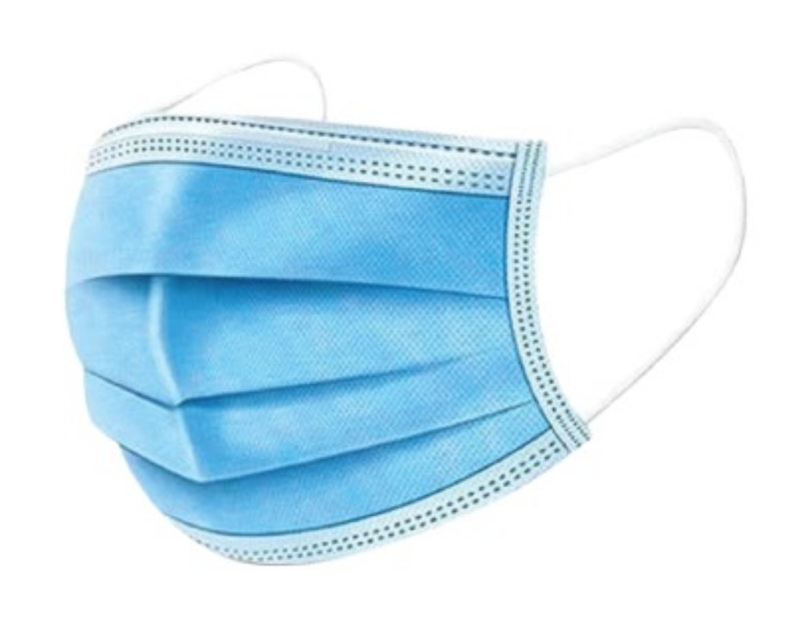 Picture of ProChoice Disposable Face Mask Blue 3 Ply