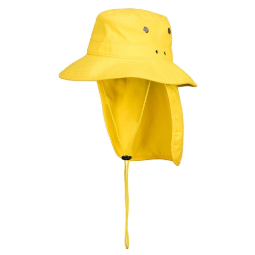 Picture of PRIME MOVER 100% Cotton wide brim hat with back legionaires flap and adjustable toggle