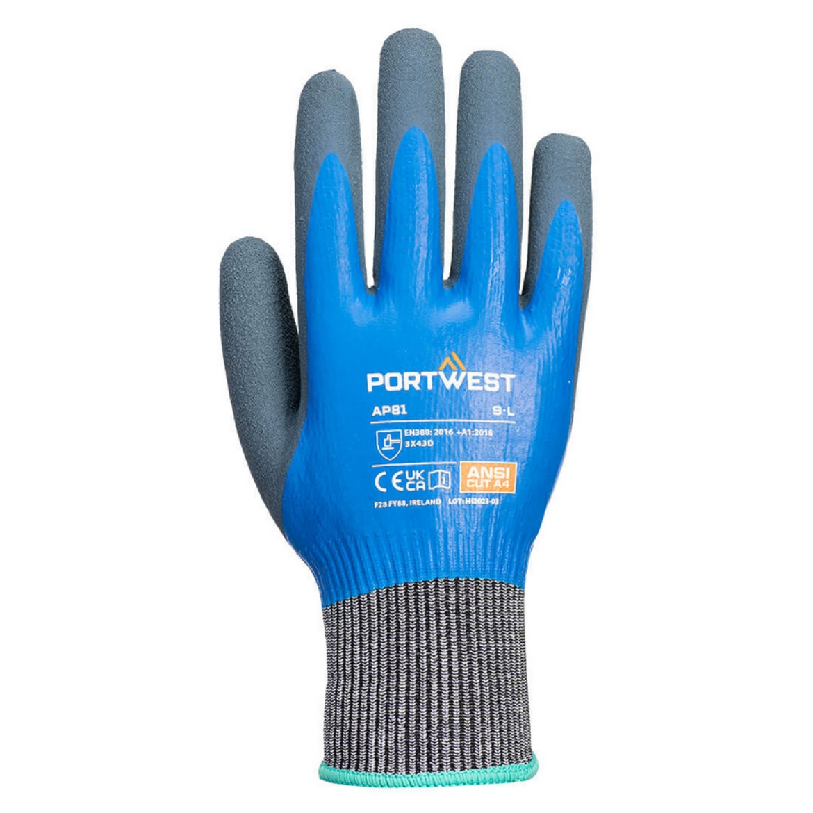 Picture of AP81 Portwest - Liquid Pro HR Cut Glove Level 3X43D