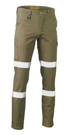Picture of BISLEY Double Taped Biomotion Stretch Cotton Drill Cargo Pants 280gsm