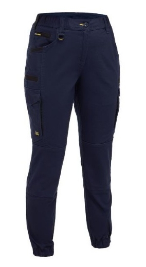 Picture of BISLEY Womens Flx & Move™ Elastic Waist Cargo Cuffed Pants