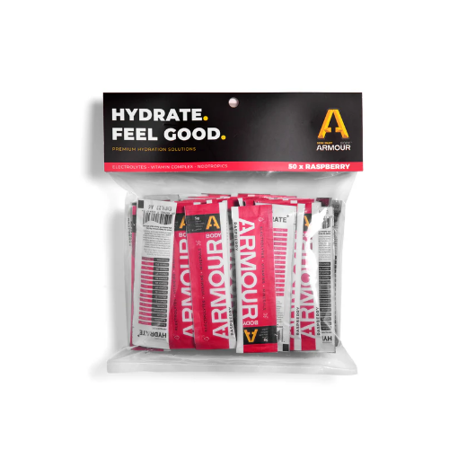 Picture of BODY ARMOUR Hydrate+ Hypotonic Sachets Bulk Pack [50]