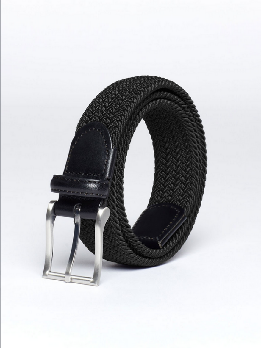 Picture of WORKWEAR STRETCH WEBBING BELT | BLACK