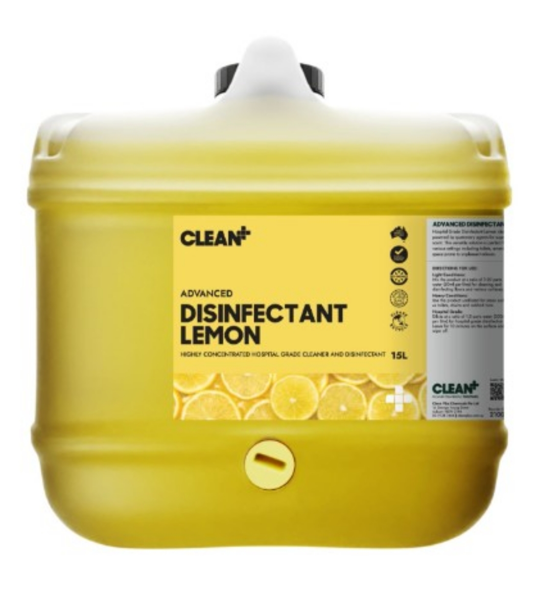 Picture of CLEAN PLUS Advanced Disinfectant Lemon 15L