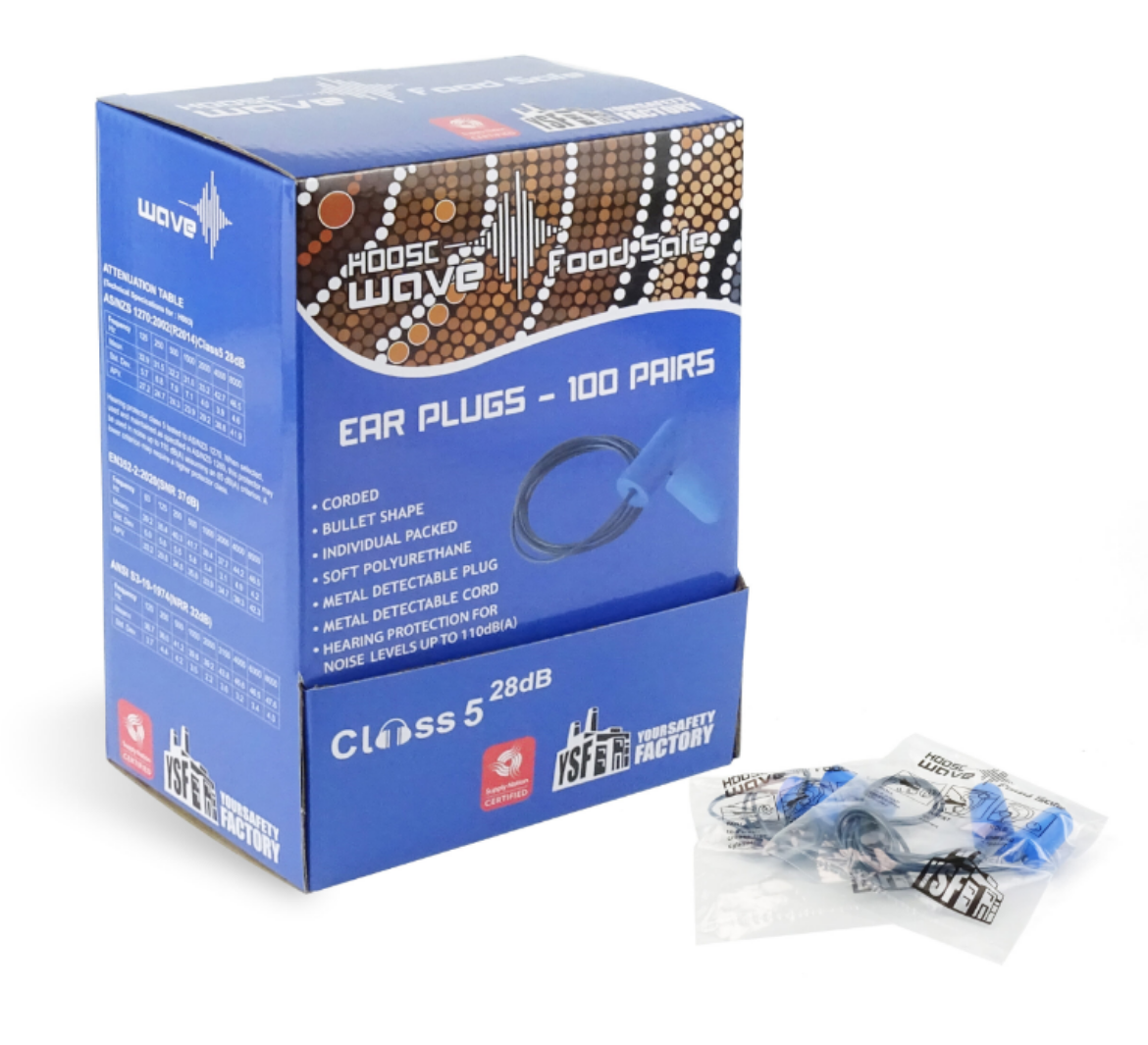 Picture of Wave Food Safe Earplugs (SLC80 28dB)