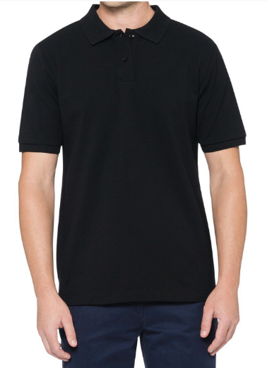 Picture of DAVID MARCS Unisex Cont Fit Pique Polo Shirt S/S