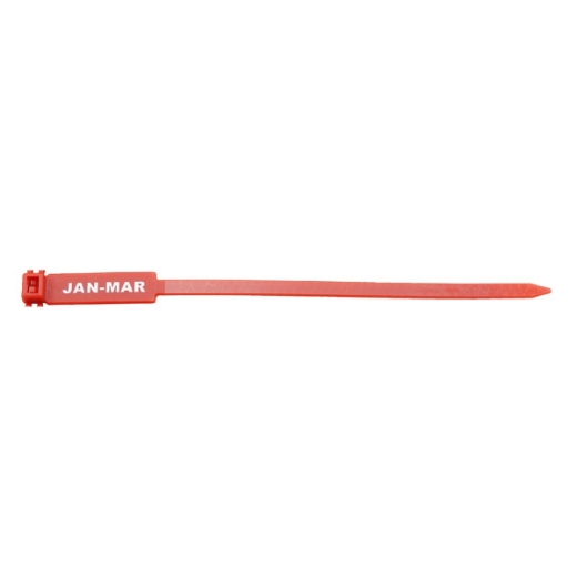 Picture of Rigging / Inspection Tags, "JAN-MAR" Printed Text, Red, 100/bag