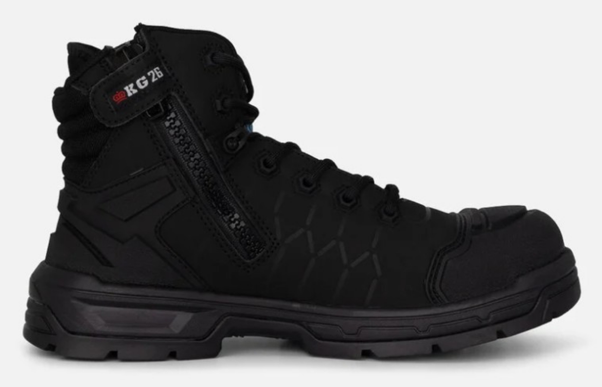 Picture of KING GEE Quantum Hybrid Composite Toe Work Boots 5" Black