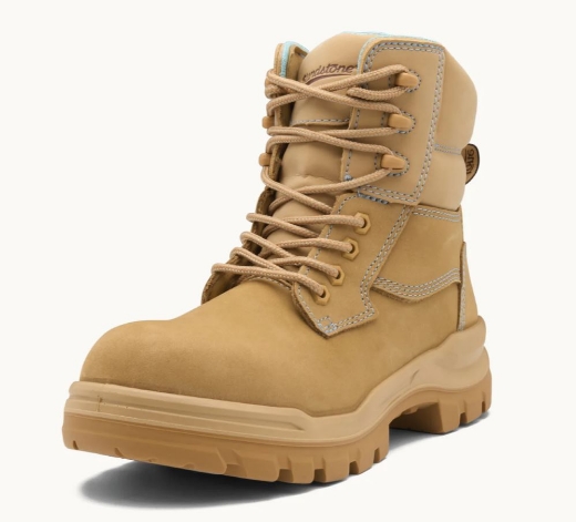 Picture of Womens Rotoflex 8864 Zip Sided Safety Boot - Sand