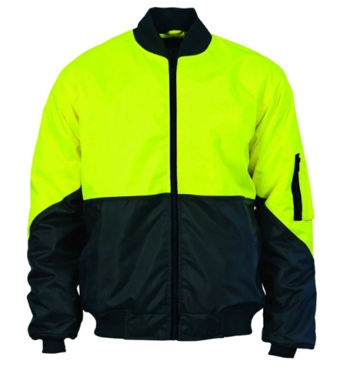Picture of DNC Hi Vis 2 Tone Bomber Jacket