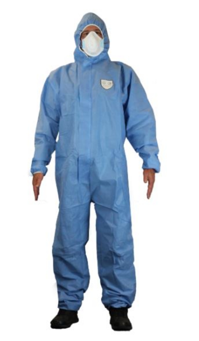 Picture of ATS Disposable Blue SMS Coveralls Type 5 & 6