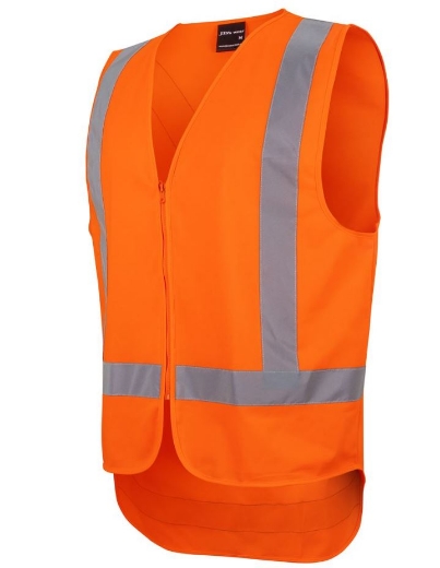 Picture of JB's NSW/QLD Rail (D+N) Zip X-Back Safety Vest