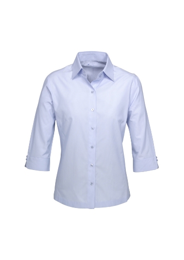 Picture of Biz Collection Ladies Ambassador ¾ Sleeve Shirt  Easy Care 75% Polyester 25% Cotton