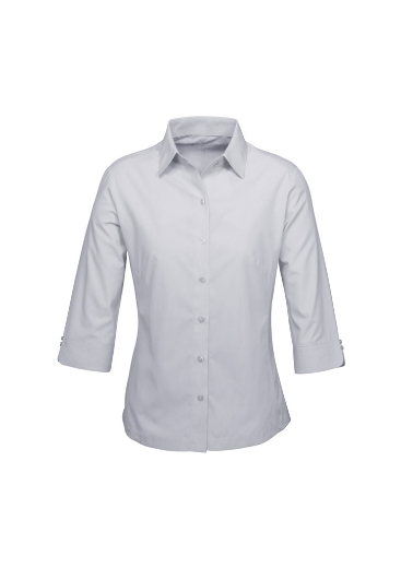 Picture of Biz Collection Ladies Ambassador ¾ Sleeve Shirt  Easy Care 75% Polyester 25% Cotton