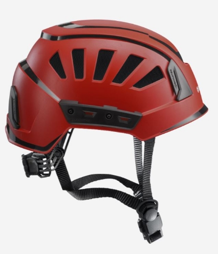 Picture of SKYLOTEC Inceptor GRX - Vented RED c/w reflective stickers Helmet Light weight (450gm). CERTIFIED TO AS/NZS 1801 Type 1.