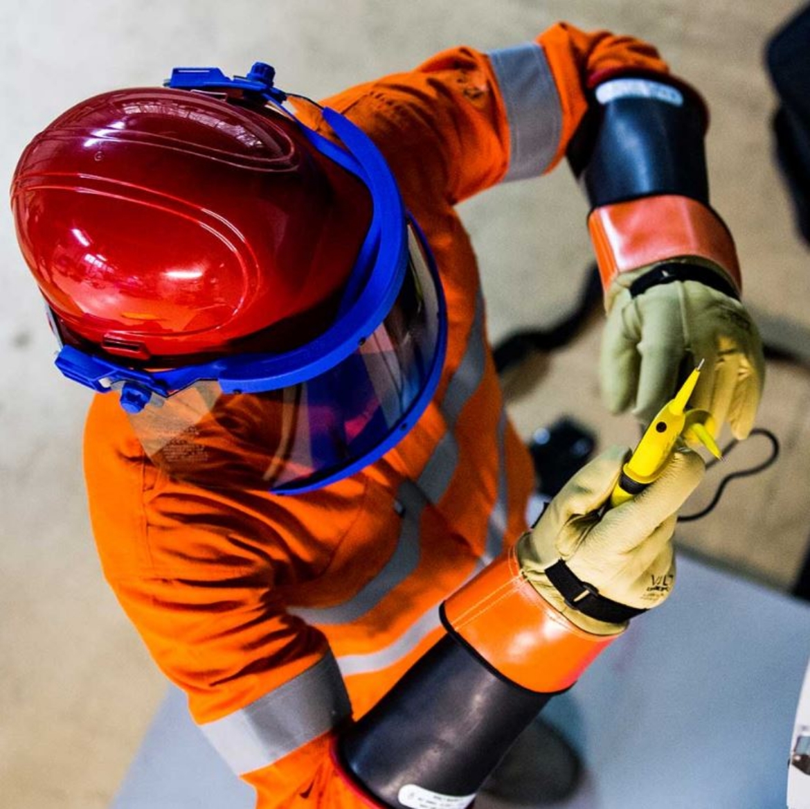 Picture of Arc flash Faceshield HRC2 10.7cal/cm2