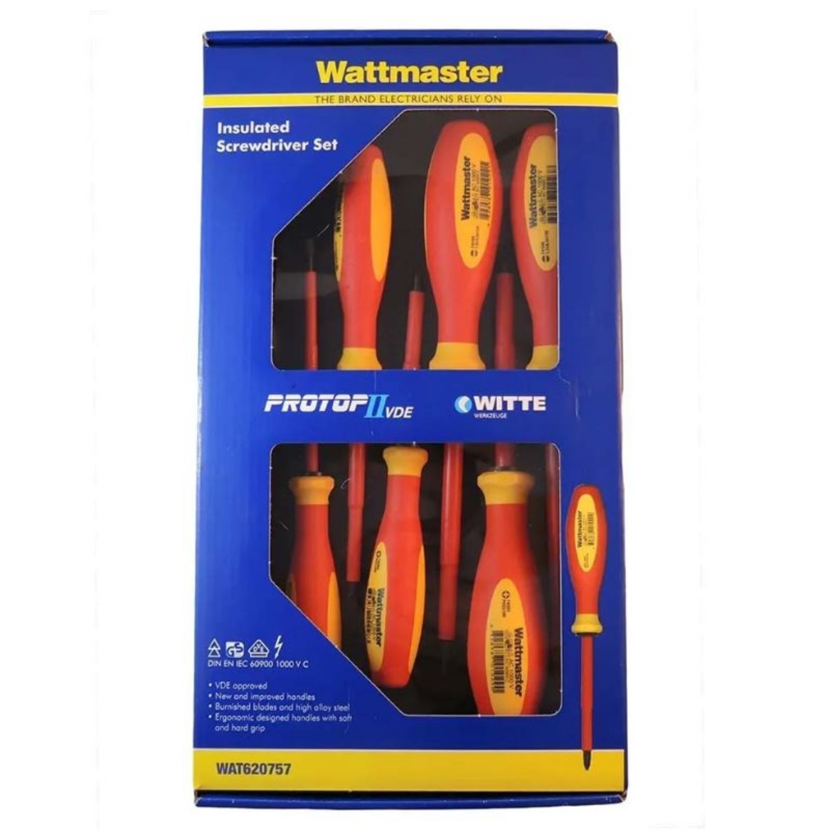 Picture of Screwdriver Set 6 Piece 1000V VDE