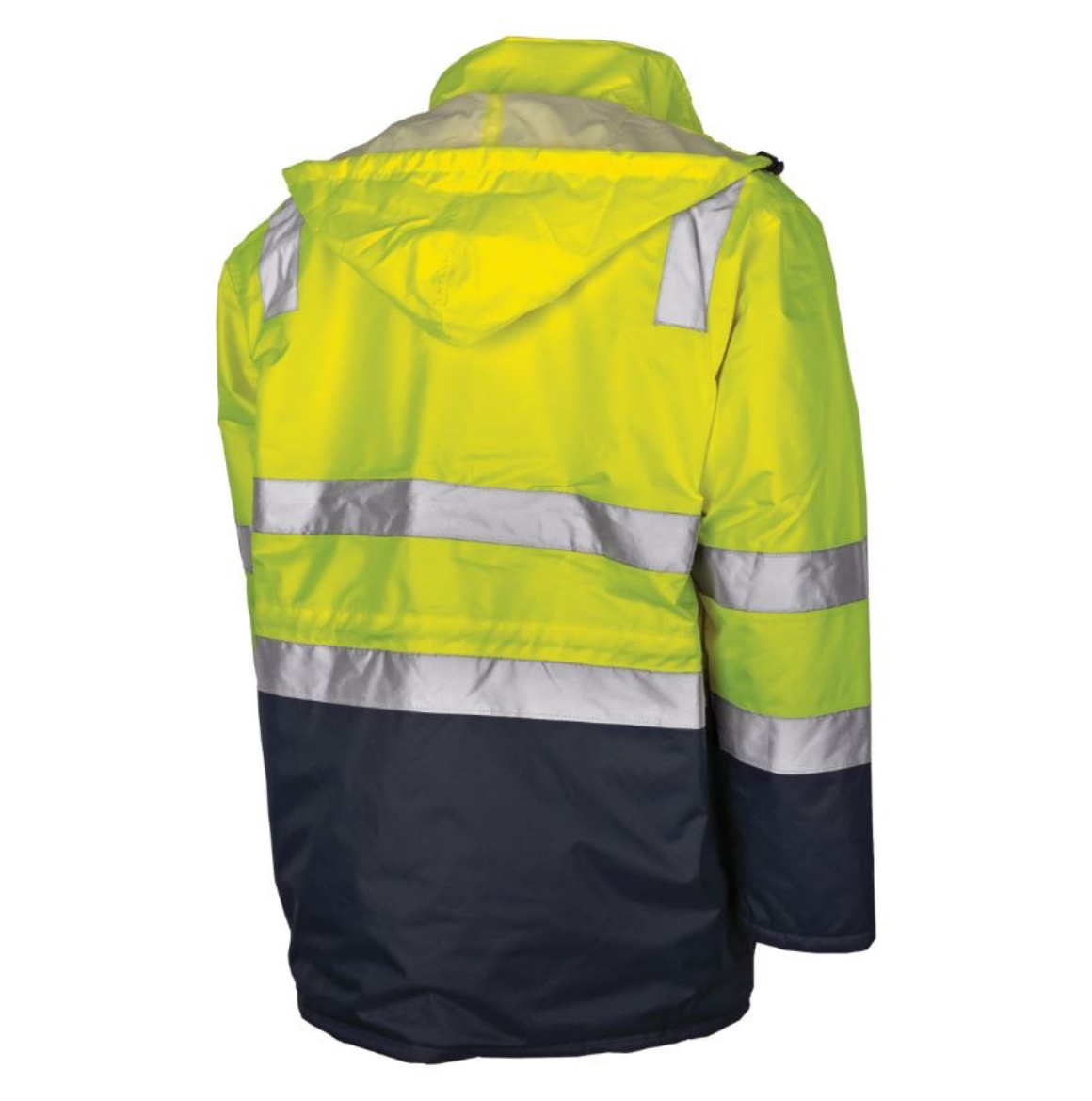 Picture of Tru Workwear Quilted Rain Jacket with Reflective Tape